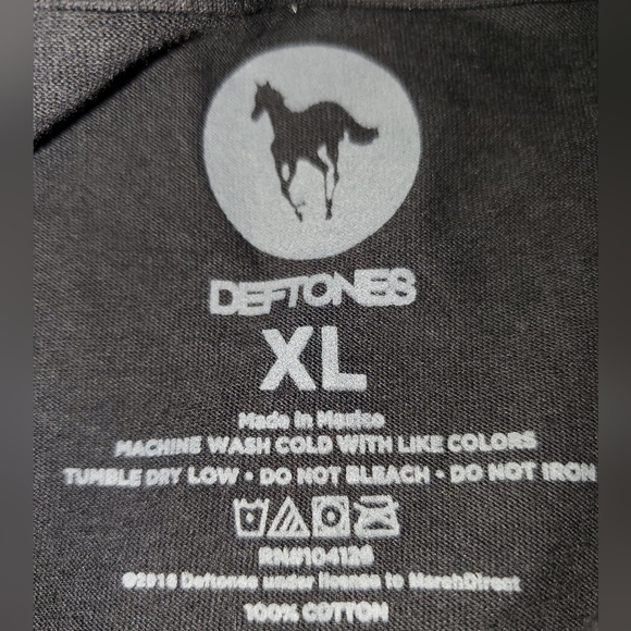 Deftones 2016 Tour Shirt - Size XL - NWT - Official Merch - Picture 3 of 5